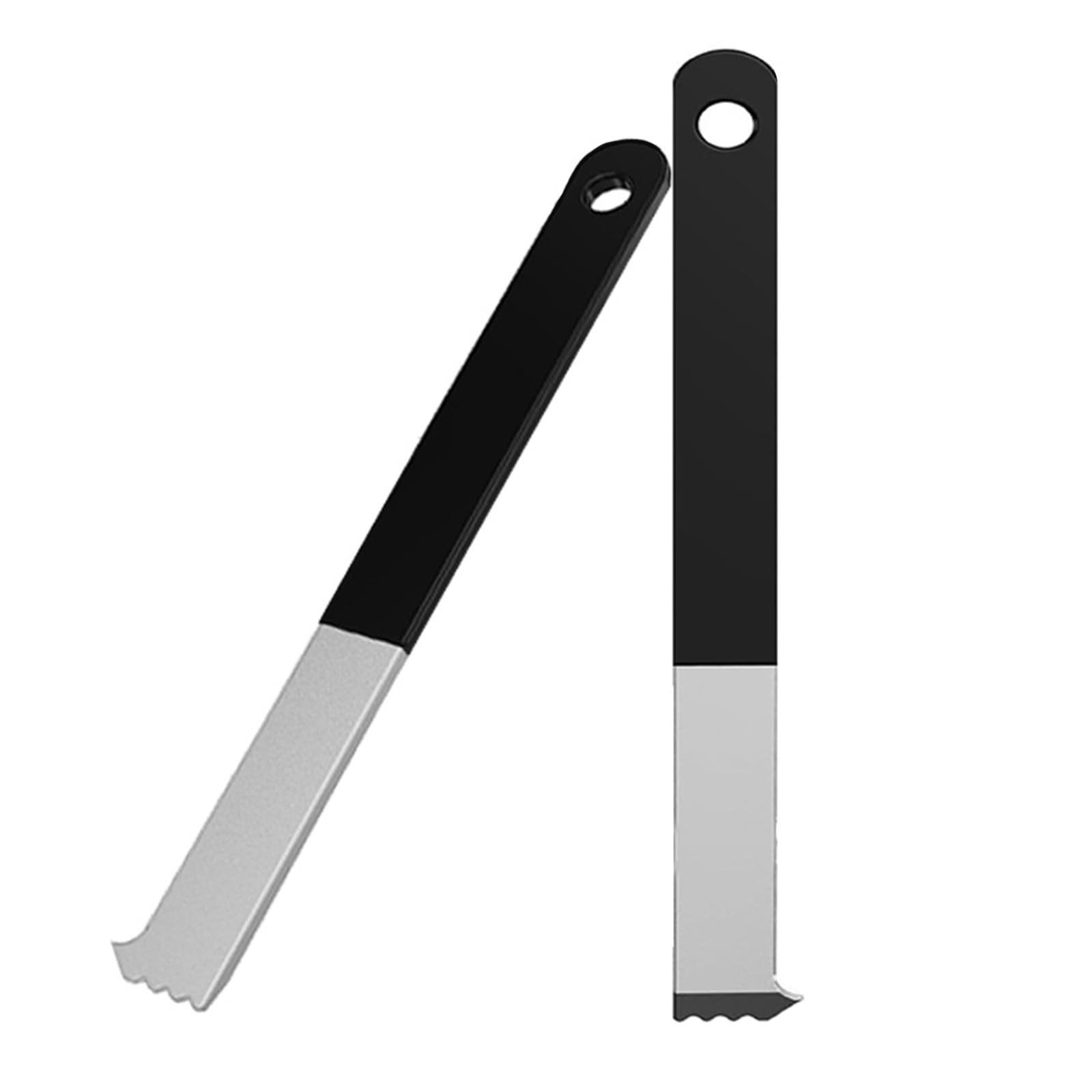 Exqiour 2Pcs Pavers Tool Stainless Steel Extractor Removal Raise Brick For Garden Yard Replace Replacement Joint Scrapers Teeth