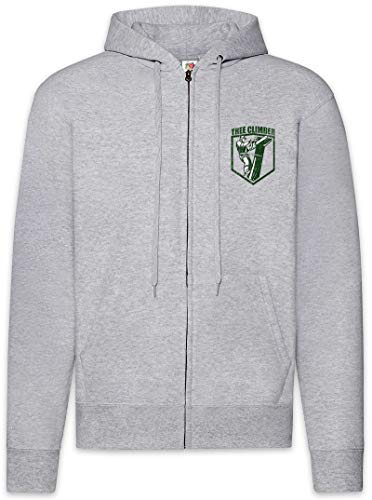 Tree Climber IV Zip Hoodie Sweat Capuche Homme Doux et Chaud