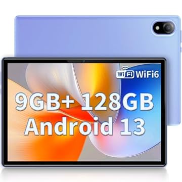 DOOGEE U10 Tablet 10 Pollici, 9GB RAM+128GB ROM/TF 1TB Android 13, Bluetooth 5.0 | WiFi-6 | 5060mAh | 1280 * 800 | 5MP+8MP | Widevine L1 | TUV Luce Blu Bassa