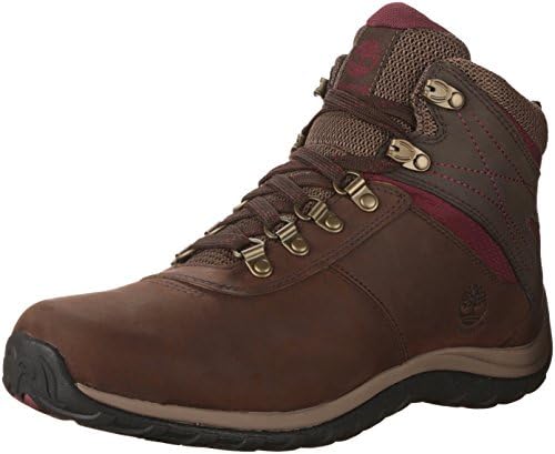 Timberland Women's Norwood Mid Waterproof Hiking Boot, dark brown, 11