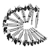 GMTOOLS Forstner Bit Set، 16PCS Forstner Drill Bits for Wood، Carbide Forstner Bit for Woodworking، Auger Opener Round Shank Drilling Tool for Hardwood، Softwood، Plastic، Plywood
