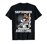 29th birthday bear legends september 1996 29 years old men maglietta