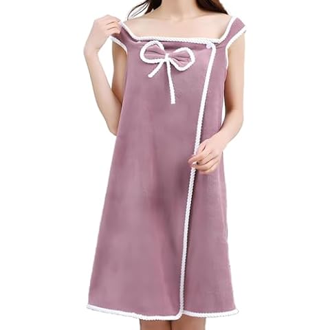 LHLZNB Women's Wearable Bath Towel Wrap Cover