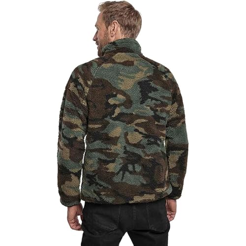 Image of Brandit Men's Teddyfleece Jacket Olive