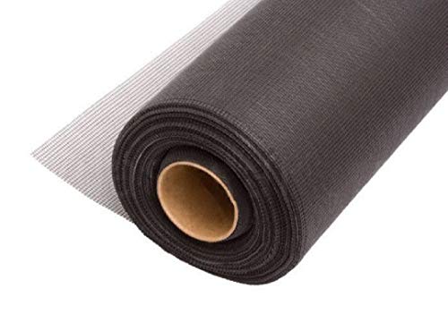 One-Day Sale: Up to 70% Off IFA Screens Standard Mesh (18x16) Window Screen Roll - 60in x 100ft - Fiberglass Screening/Patio Screening/Insect Screening (Bronze)