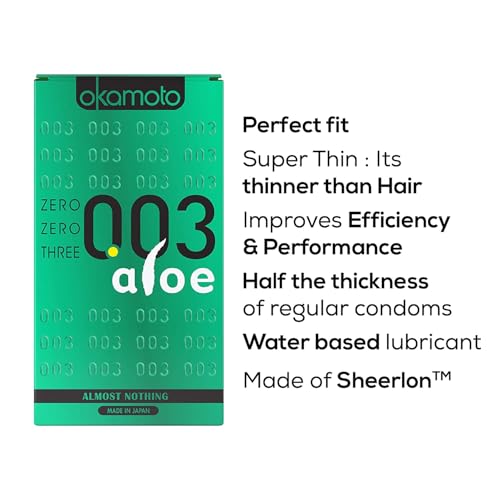 Image of Okamoto 003 Honeymoon Pack (Platinum, Realfit and Aloe)