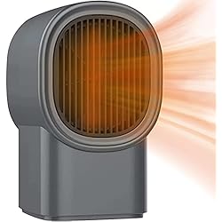 Ventilador Silencioso Para Habitacion Mini Calentador Personal Para El Hogar, Ventilador De Calefacción De Habitación De Invierno Para El Dormitorio, Ventilador De Calefacción Seguro Y Silencioso, Calentador De Espacio Eléctrico