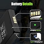 DIDIMETA-10000mAh-Lithium-Battery-Pack-Rechargeable-Battery-Pack-for-GardePro-Trail-Camera-E6P-E6PCF-E8P-E8PWF-X60P-X60PMB