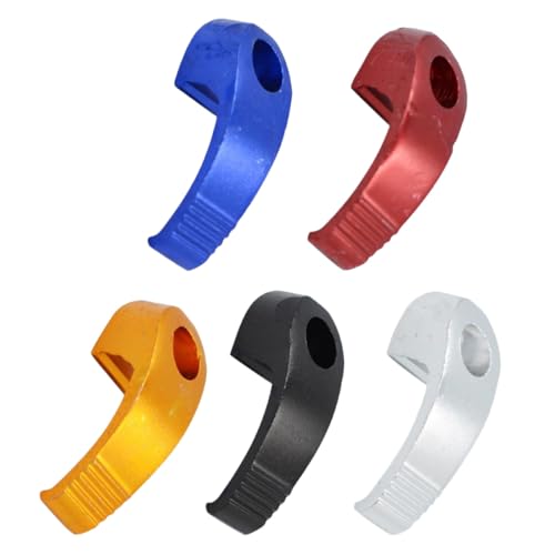 DOITOOL Haute Casque D'aluminium en Moto 5pcs et pour Alliage de Résistance Électroplaqué, Suspendre de Paquet Quotidiens Scooter Électrique