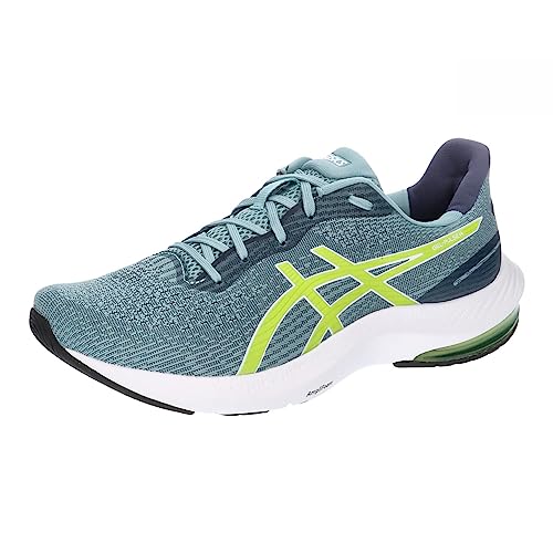 ASICS Herren Gel-Pulse 14 Sneaker, Acier Léger Citron Vert, 43.5 EU