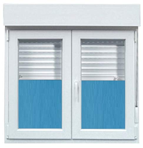 Ventana PVC 1000x1155 Con Persiana Pract. Oscilobatiente 2 hojas