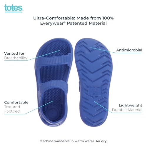 totes unisex-child Everywear Lightweight Waterproof Contoured Riley Sport Sandals2
