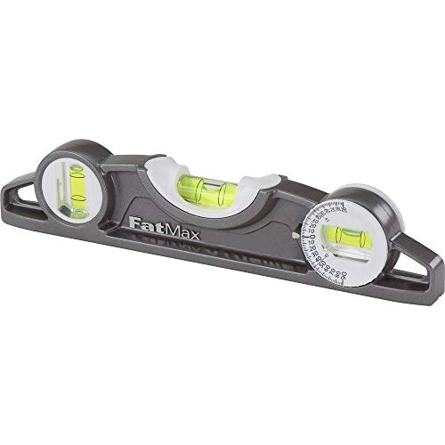 STANLEY - Niveau Torpedo Aluminum Magnétique - Gamme FatMax - ‎0-43-609