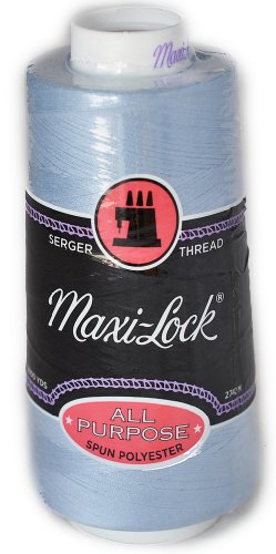 Hilo para overlock Maxi-Lock 3000 yd Lucerne Blue miniatura 1