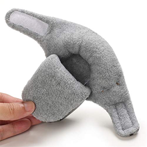 EDOTON Baby Booties voor jongens meisjes met zachte katoenen voering antislip grijper pasgeboren baby Slipper sokken… - Image 5