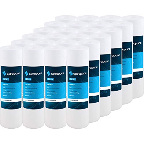 SpiroPure 1 Micron 10x2.5 Sediment Filter P1 SDC-25-1001 155225-43 24 Pack