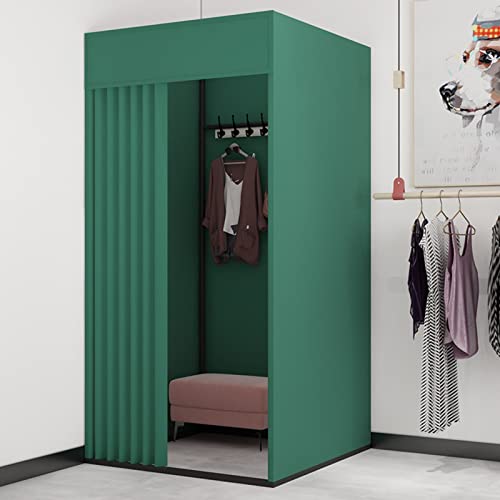 �ߗ��i�X������ �Ռ��J�[�e���t�� �����X�N�G�A�^������ �v���C�o�V�[�ی�ƊԎd�؂�� �ȃX�y�[�X ���t���ȒP (�_�[�N�O���[�� 200x100x100cm)