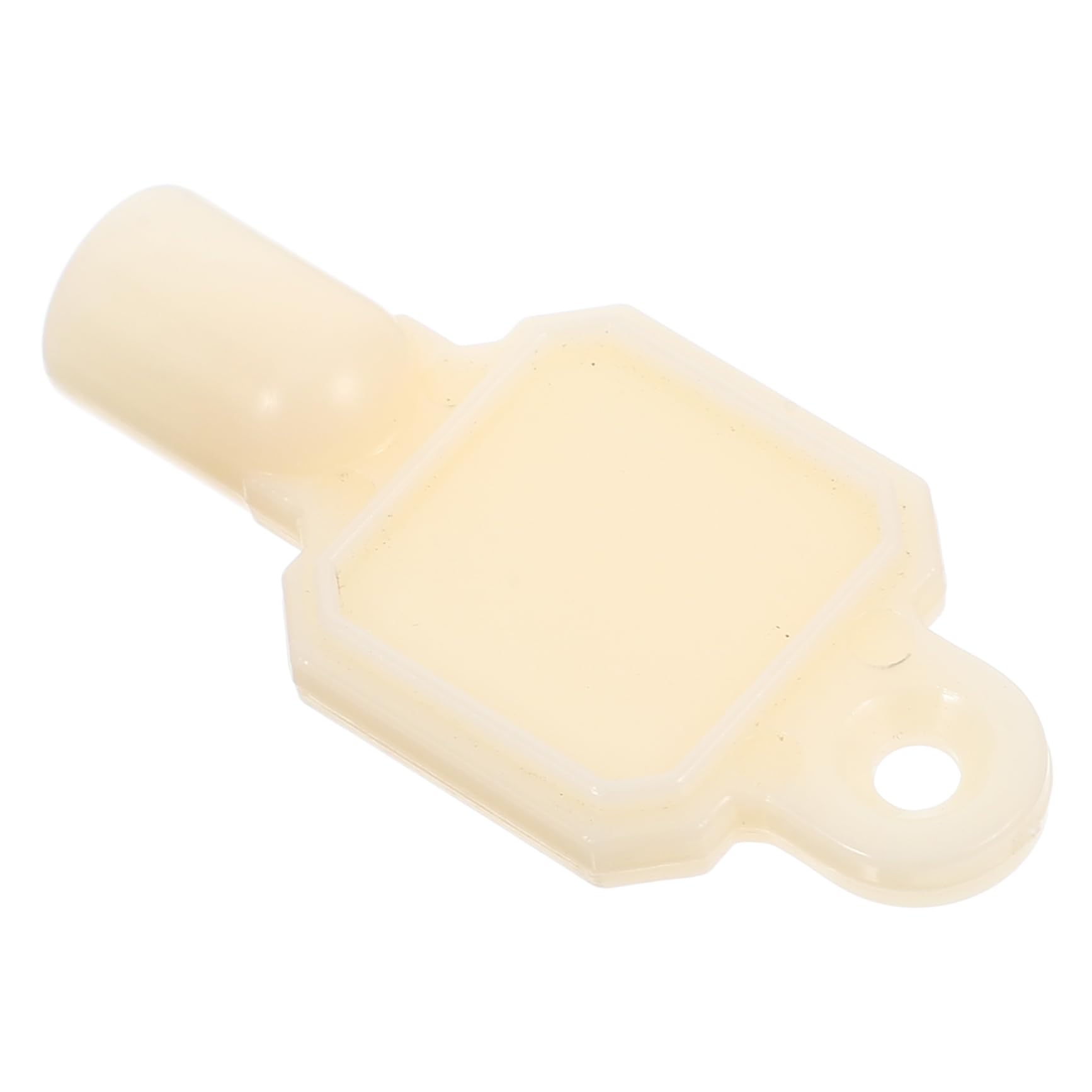 MUCKLILY Tissue Box Key Holder Paper Dispenser Key Replacement Toilet Paper Dispenser Commercial Bathroom Toilet Tissue Dispenser Key Electrical Panel Key Napkin Dispenser Key White Plastic