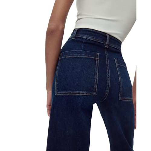 Women's Wide Leg Jeans High Waisted Stretchy Trendy Casual Versatile Work Denim Pants Trousers 20252