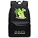 Produktbild GuiSoHn Backpack Cartoon Frog Anime Rucksäcke Student Schultasche Jugendliche Laptop Daypack