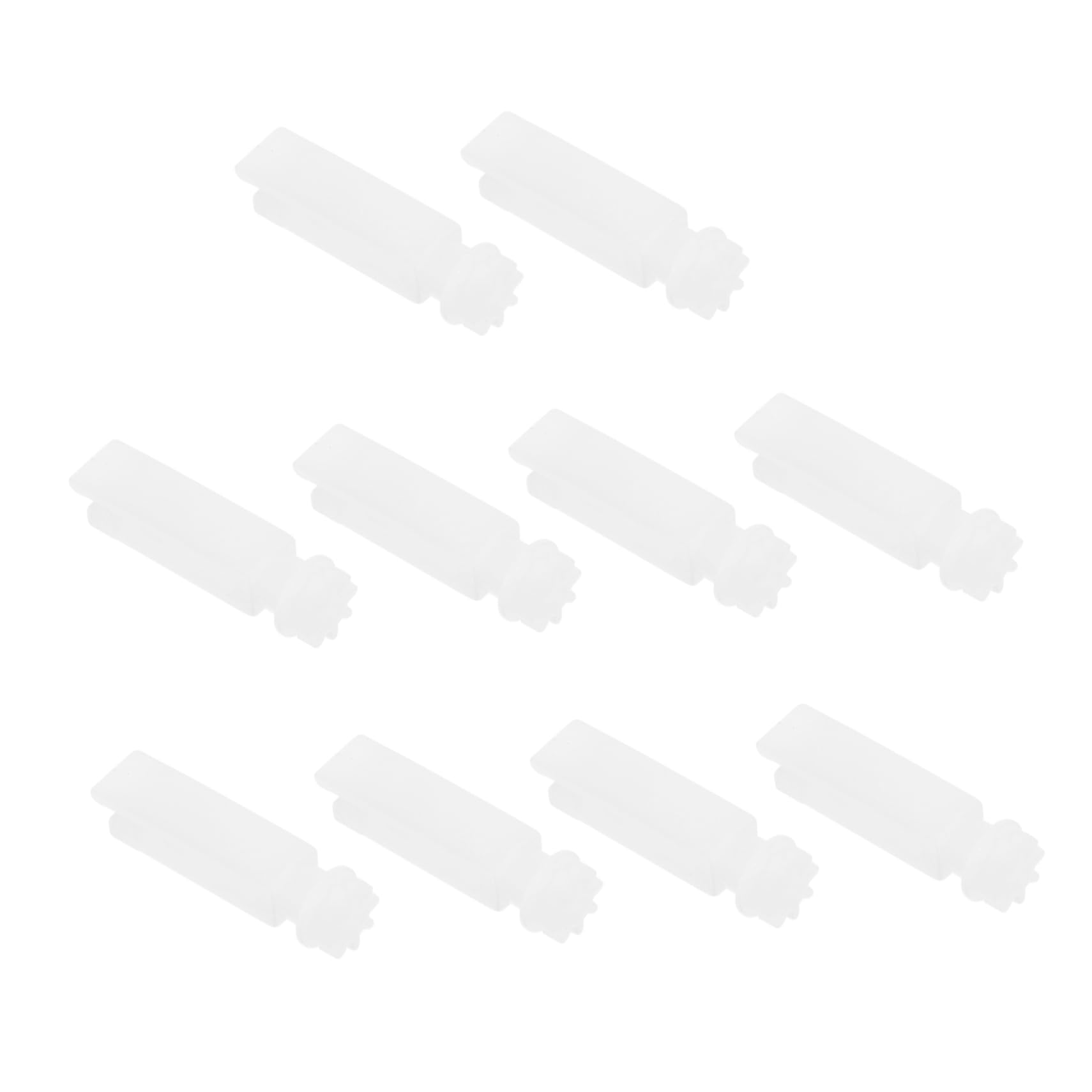 STOBAZA Vertical Blind Repair Parts 10pcs Plastic Pulley Easy to Install for Curtain and Blind