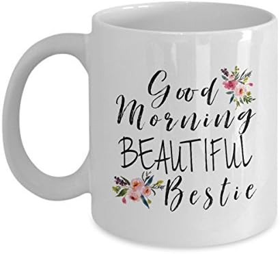 Best Friend Gift, Best Friend Mugs, Best Friend Birthday Gift, Good Morning Bestie, Bestie Mug, Coffee Mug, Best Friend Gift Idea, BFF Gift