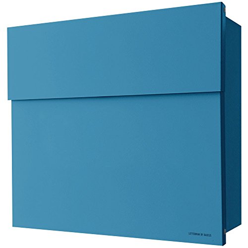Preisvergleich Produktbild Radius Briefkasten Letterman 4 blau Wandbriefkasten 560n