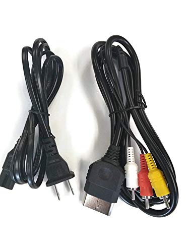 LEAGY 6 ft AV Cable and 5 ft AC Power Cord for Xbox