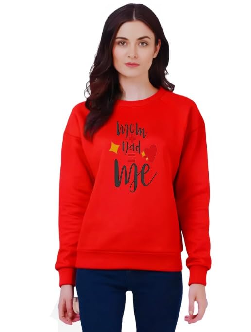 demamd print Demand Print Women’s Cotton Sweatshirt | Printed Regular Fit Winter Wear | Cozy, Stylish & Comfortable Casual Pullover Top-picture-25