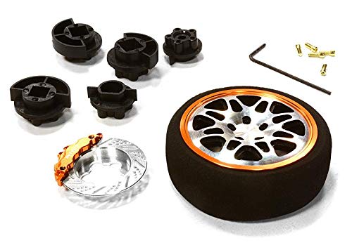 Volant de direction Integy double 8 branches pour restaurer la précision Futaba Airtronics
