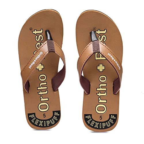 Image of Ortho + Rest Women's Soft Comfortable Orthopedic Doctor Joy Slipper and Flip Flops for Home Daily Use