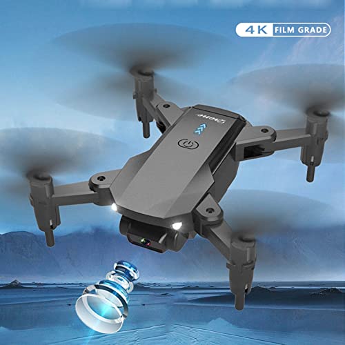 Moresec Mini Drone, 4K Dual Camera Hd Aircraft Fpv Drone Wifi Camera 4-Channels Remote Control Foldable Drone Maintainable App Controlled Helicopter Drone Support Take Pictures And Videos #TOP5