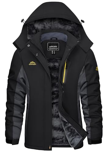 Damen Winterjacke Von Rdruko - Wasserdicht & Warm Mit Abnehmbarer Kapuze