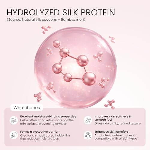 Image of PROTOUCH The Glow Threads Silk Peptide Face Serum | Deep Multi-Level Hydration | Lightweight Non-Sticky | Suitable For All Skin Types | 30 ML