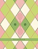  Tennis Score Card Records - Pink and Green: ALTA 5 Doubles Lines
