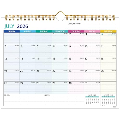 BowCuk 2026-2028 Calendar 11x8.5