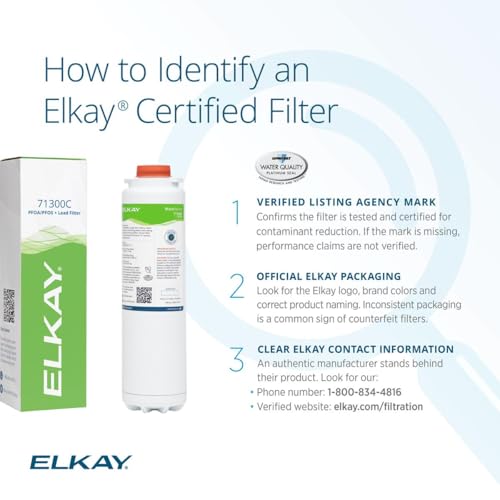 Image of WaterSentry PFOA /PFOS PFAS, Lead, Microplastics NSF /ANSI Certified 2250 Gal 12 Month Filter - 1 Each