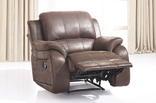 Mikrofaser Relax-Sofa Relaxsessel Fernsehsessel 5129-1-VF03 – Bild 4