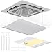 11.8x11.8'' rv ac cover air register deflector Adjustable Ceiling AC Vent Deflector for Home Suspended Ceilings Protects Plants and Pets Easy No-Tool Installation