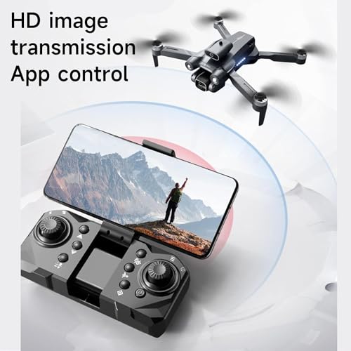 Image of Myrra-P12-Pro-Professional-Video-Recording-Multi-Feature-Foldable-Drone-With-Camera-For-Adults-4K-1080P-Hd-Drones-Toys-Gps-Auto-Return-One-Touch-Take-Off-And-Landing-Object-Avoidance-(Multicolor)