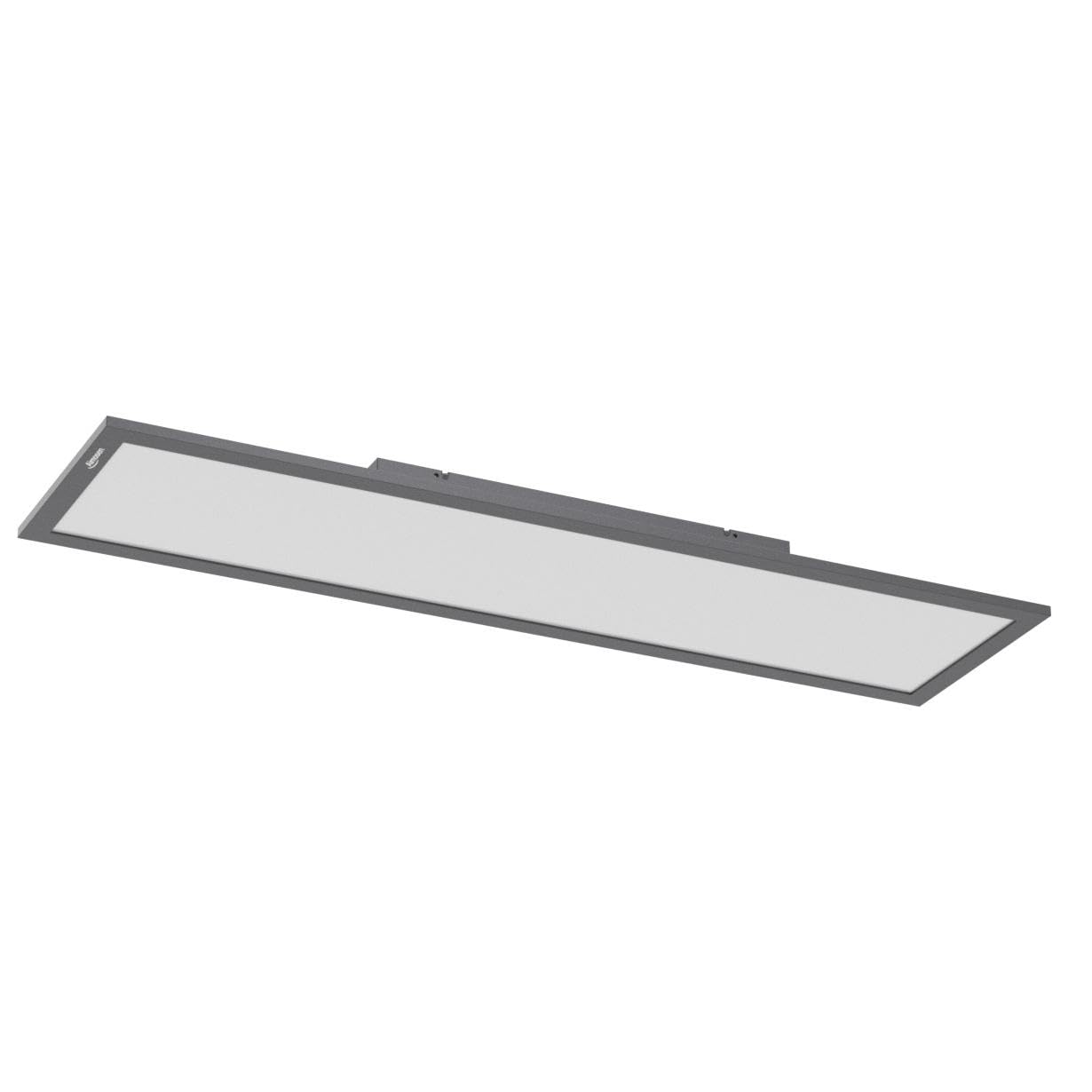 Dimbare led-plafondlamp, paneel, 100 x 25 cm, met geheugenfunctie, platte plafondlamp 2700 K - 6500 K, warmwit, koudwit, daglichtlamp met sterke helderheid, voor kantoor, werkplaats, woonkamer, keuken