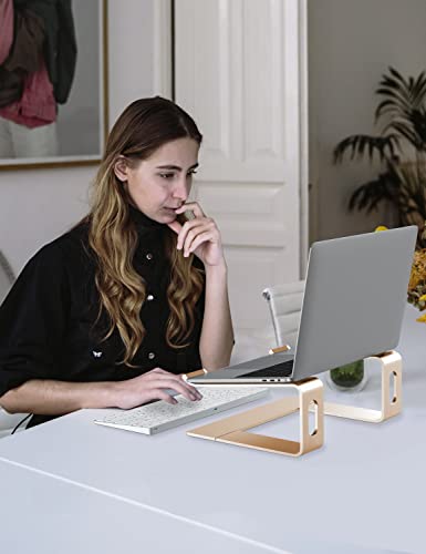 Soporte para computadora portátil contra el dolor cervical elevador ALASHI de mesa 6