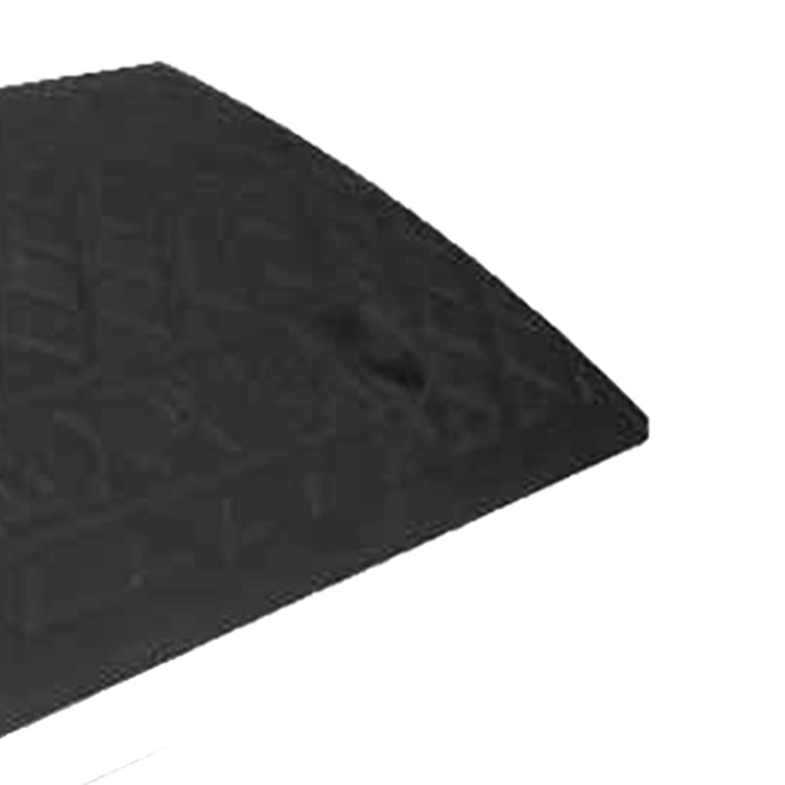 Gradini per Dossi in Salita, Rampe per Rampe in Plastica per Auto, Tappetini in Salita, Tappetino in Plastica Leggero Colorato per Parcheggio in Strada (Nero/13, 5cm)