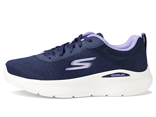Image of Skechers Women's GO Run LITE-Quick Stride Sneaker, Navy /Lavender, 9