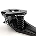 Off Road Longboard Truck Mountain Longboard Components 11 Inch Truck Downhill Board Part Mountain Skateboard Belt Drive Support (Normal Truck)
