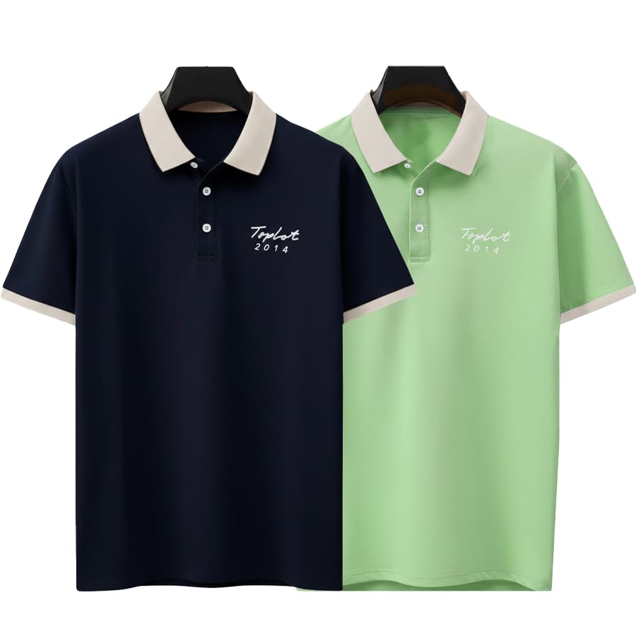 Image of TOPLOT Men Regular Fit Polo || T Shirt for Men (5243)