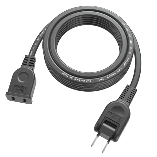 AKIRARI 延長コード 3m 電源タップ 1個口【断線に強い】 耐寒 耐熱 ブラック 15A 1500W 二重被覆 延長ケーブル 電源延長コード トラッキング 火災予防絶縁キャップ スイングプラグ ソフト 0.1m～10mまで選べる 電源コード すっきり配線 RoHS 省スペース