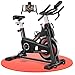 Exercise Bike for Home Gym Use, Advamsoler Indoor Cycling Bike Trainer Stationary Bike with Comfortable Seat Cushion and LCD Display for Home Training, 350LBs Capacity