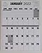 Jumbo Large Print 2021 Wall Calendar 13-months, - 17
