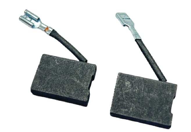 Pack of 4 New 384613-01 38461301 DW871 Carbon Brush DW871-AR DW871-B2 DW872 Chop Saw Assembly Angle Grinder Carbon Brush Parts Durable for Dewalt Replacement Assembly Accessories